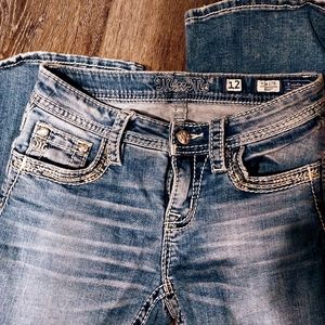 Miss Me Jeans Size:12 big girls